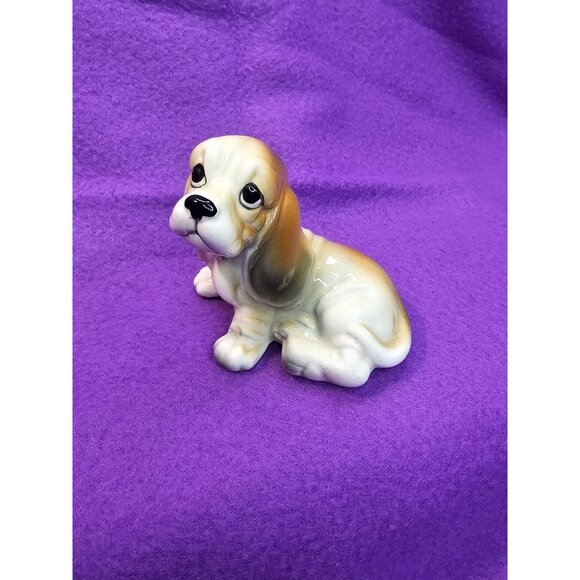 Vintage Ceramic Dog Figurine – Mid‑Century Collectible - Perfect Collector Gift - Picture 2 of 10